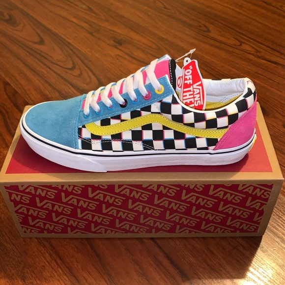 Vans Other - Vans Old Skool Crazy Check Men’s 9.5 / Women’s 11.0